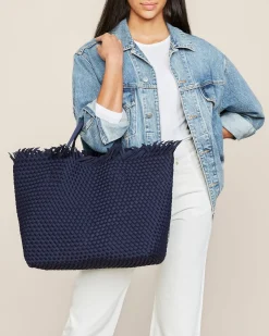 Totes<NAGHEDI Havana Beach Tote Ink Blue
