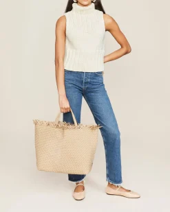 Totes<NAGHEDI Havana Beach Tote Camel