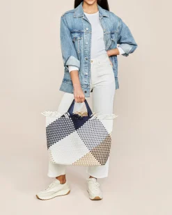 Totes<NAGHEDI Havana Beach Tote Graphic Geo Somerset