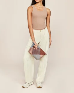 Clutches<NAGHEDI Havana Clutch Graphic Geo Taos