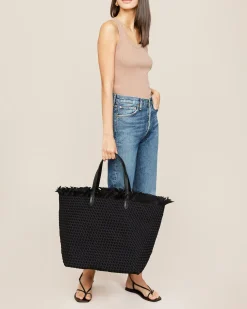 Shoulder Bags<NAGHEDI Havana Travel Tote Onyx