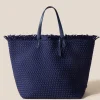 Shoulder Bags<NAGHEDI Havana Travel Tote Ink Blue