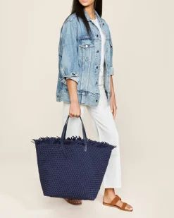Shoulder Bags<NAGHEDI Havana Travel Tote Ink Blue