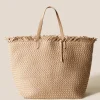 Shoulder Bags<NAGHEDI Havana Travel Tote Camel