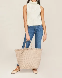 Shoulder Bags<NAGHEDI Havana Travel Tote Camel