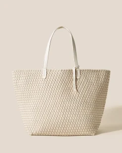 Totes<NAGHEDI Jetsetter Large Tote Ecru