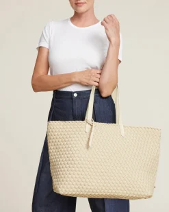Totes<NAGHEDI Jetsetter Large Tote Ecru