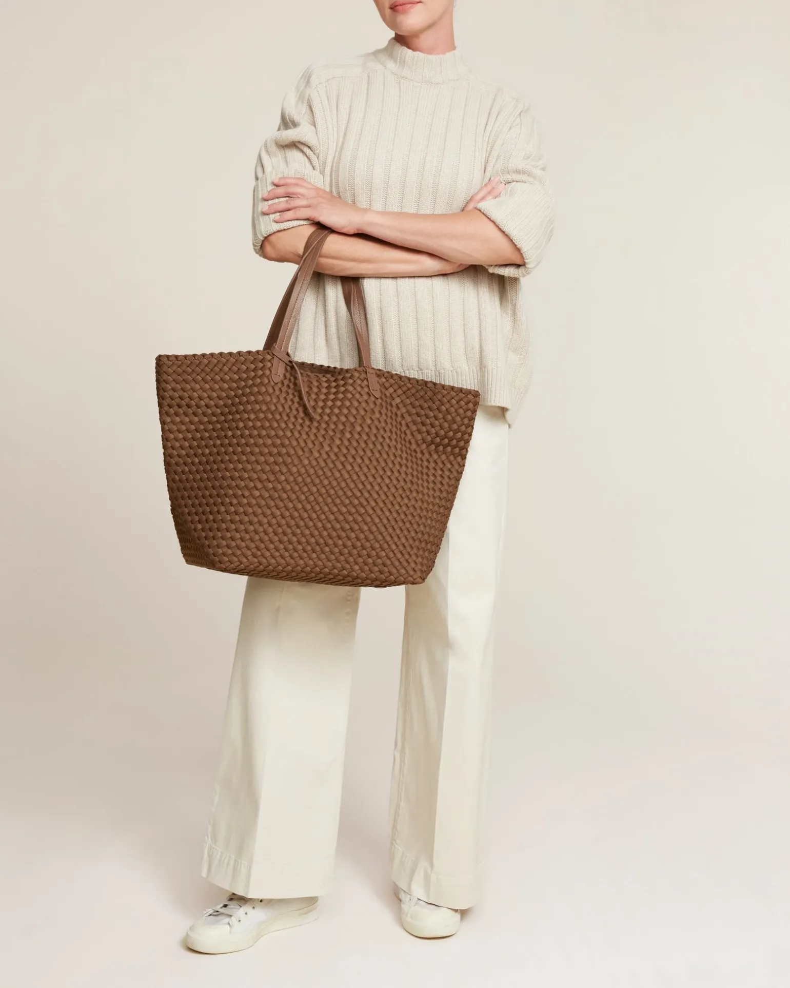 Totes<NAGHEDI Jetsetter Large Tote Mink