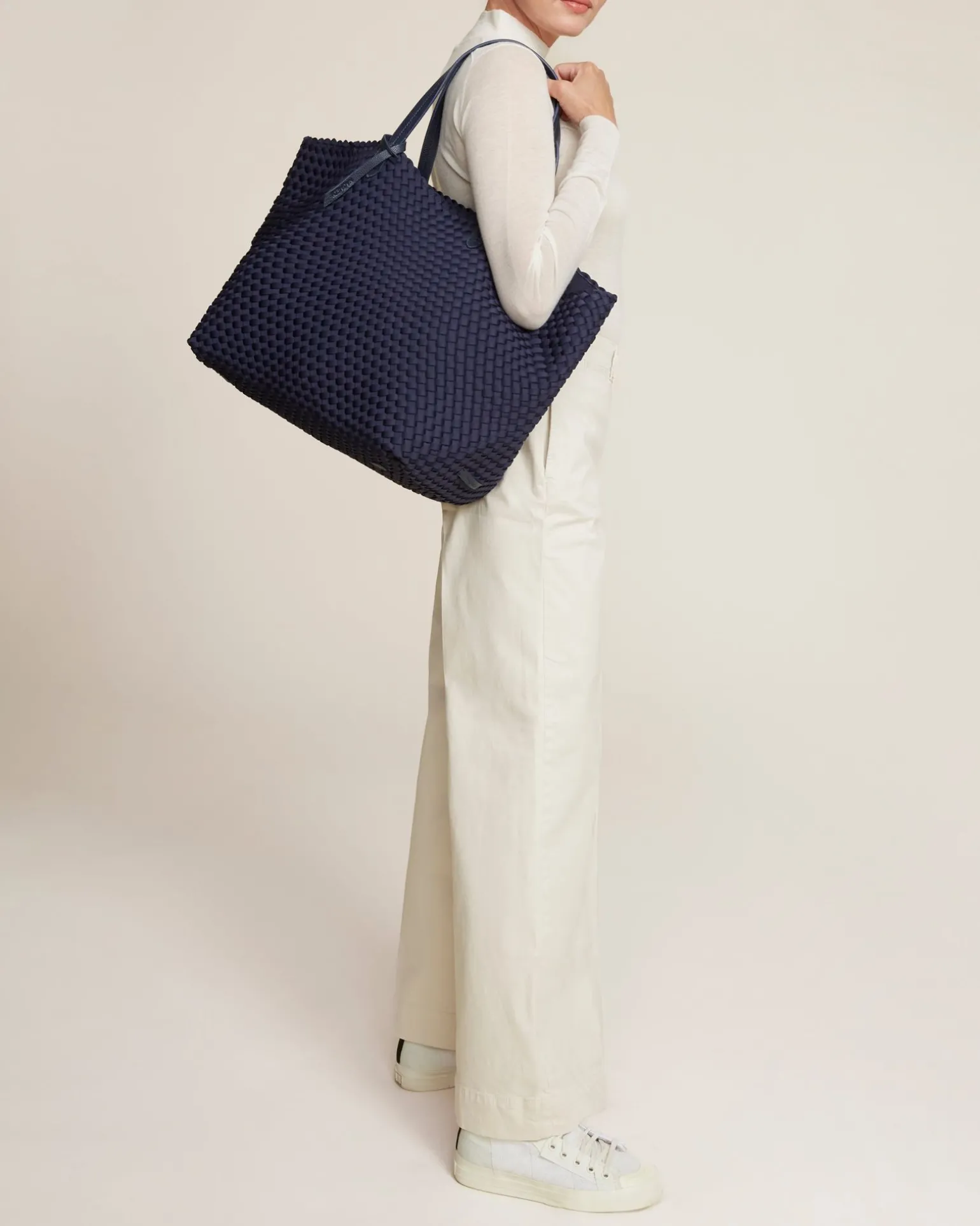 Shoulder Bags<NAGHEDI Jetsetter Large Tote Ink Blue