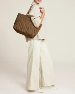 Totes<NAGHEDI Jetsetter Small Tote Mink