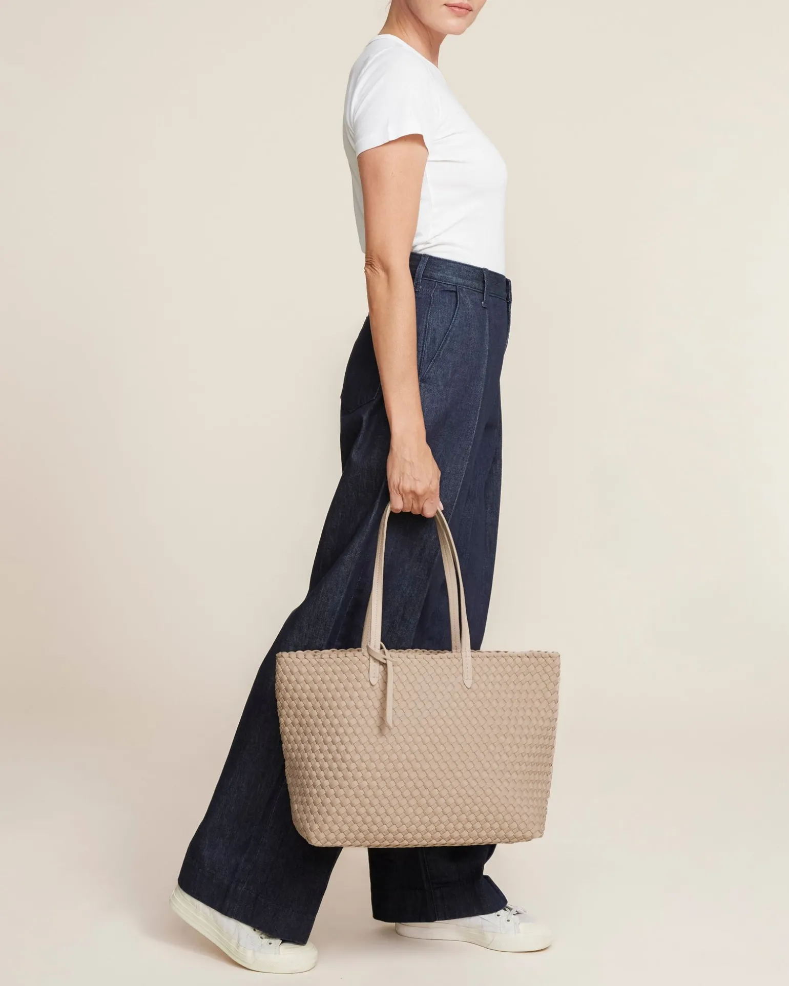 Totes<NAGHEDI Jetsetter Small Tote Cashmere