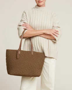 Shoulder Bags<NAGHEDI Jetsetter Small Tote Mink