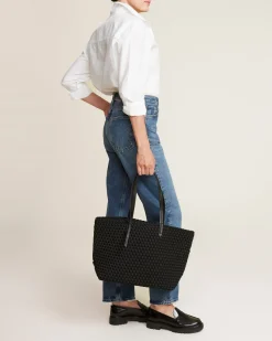 Shoulder Bags<NAGHEDI Jetsetter Small Tote Onyx