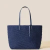 Shoulder Bags<NAGHEDI Jetsetter Small Tote Ink Blue
