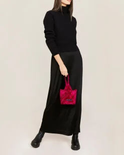Clutches<NAGHEDI Kyoto Clutch Velvet Crush
