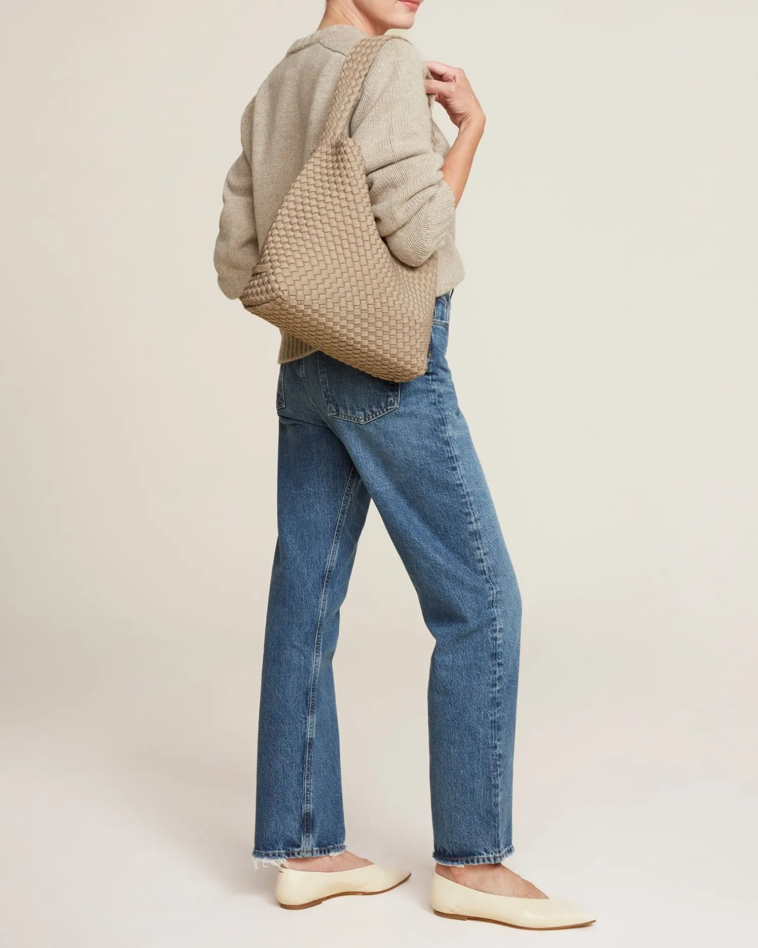 Hobos<NAGHEDI Nomad Hobo Cashmere