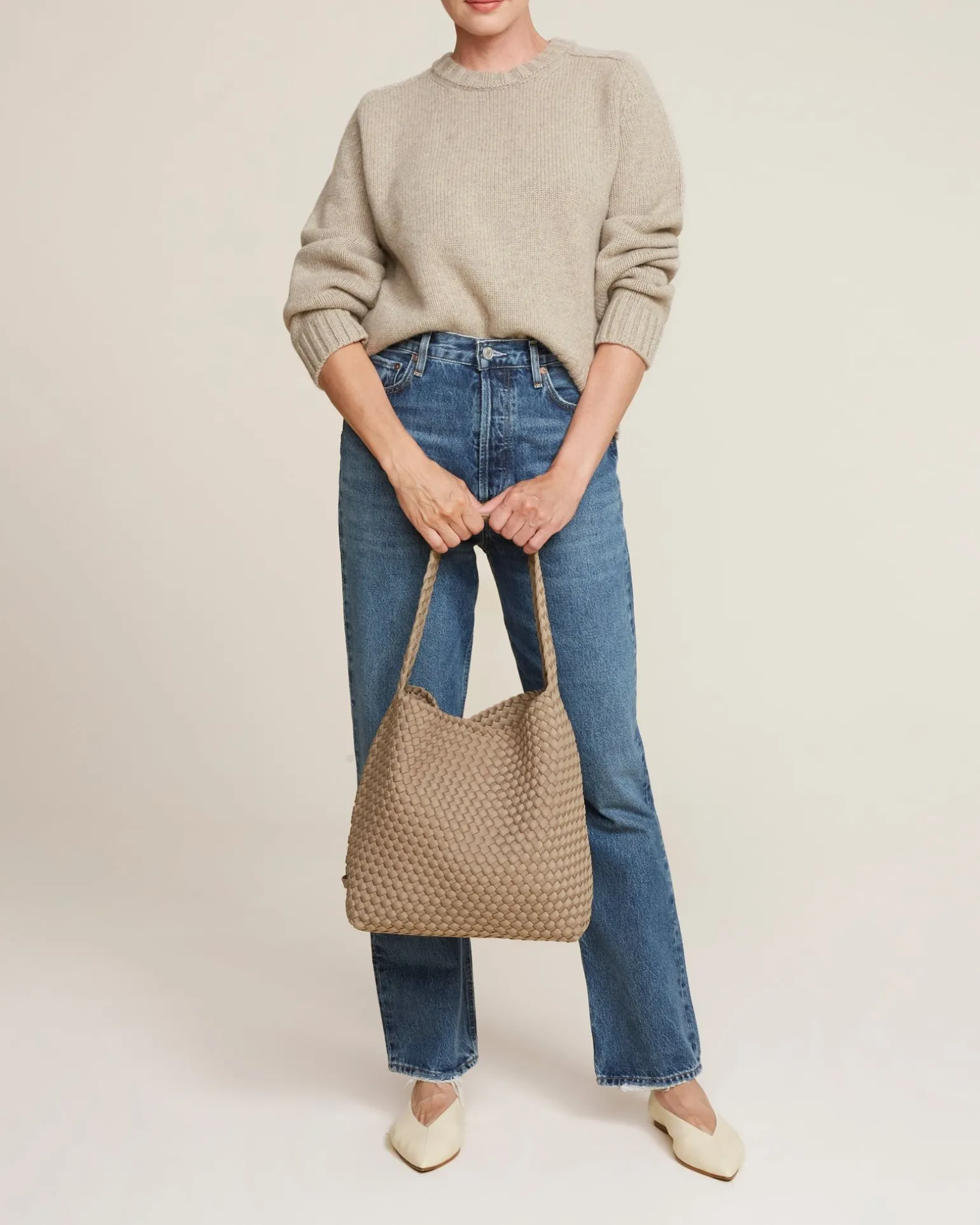 Hobos<NAGHEDI Nomad Hobo Cashmere