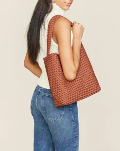 Shoulder Bags<NAGHEDI Nomad Hobo Adobe