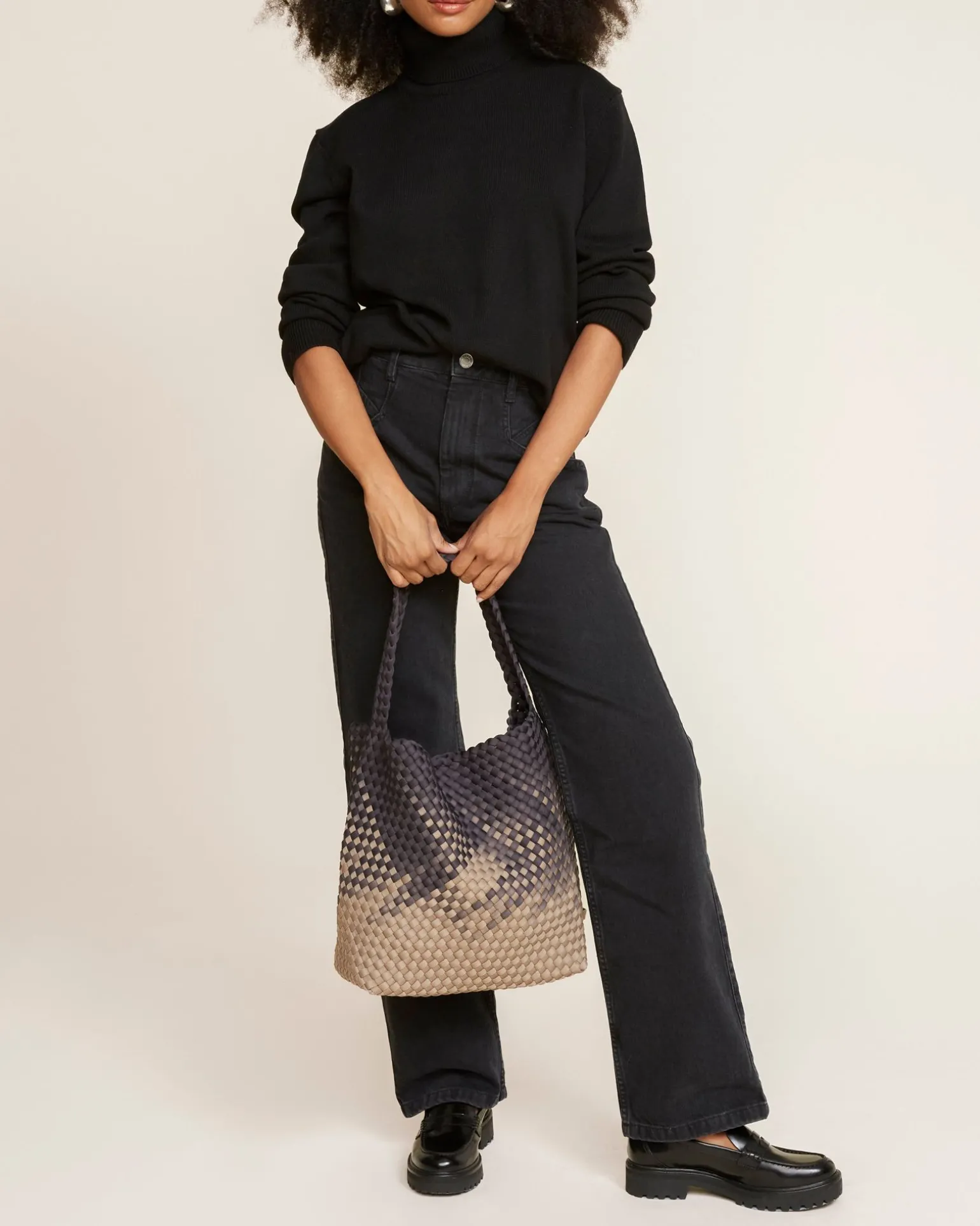 Hobos<NAGHEDI Nomad Hobo Graphic Ombre Mahal