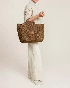 Shoulder Bags<NAGHEDI St. Barths Large Tote Mink