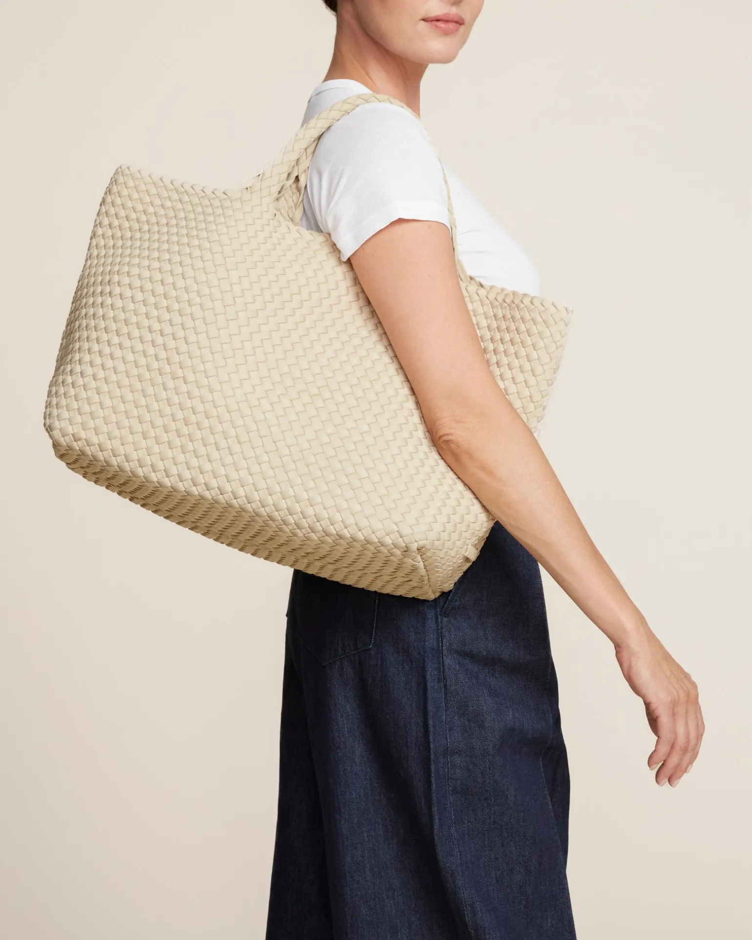 Totes<NAGHEDI St. Barths Large Tote Ecru