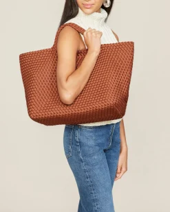 Shoulder Bags<NAGHEDI St. Barths Large Tote Adobe