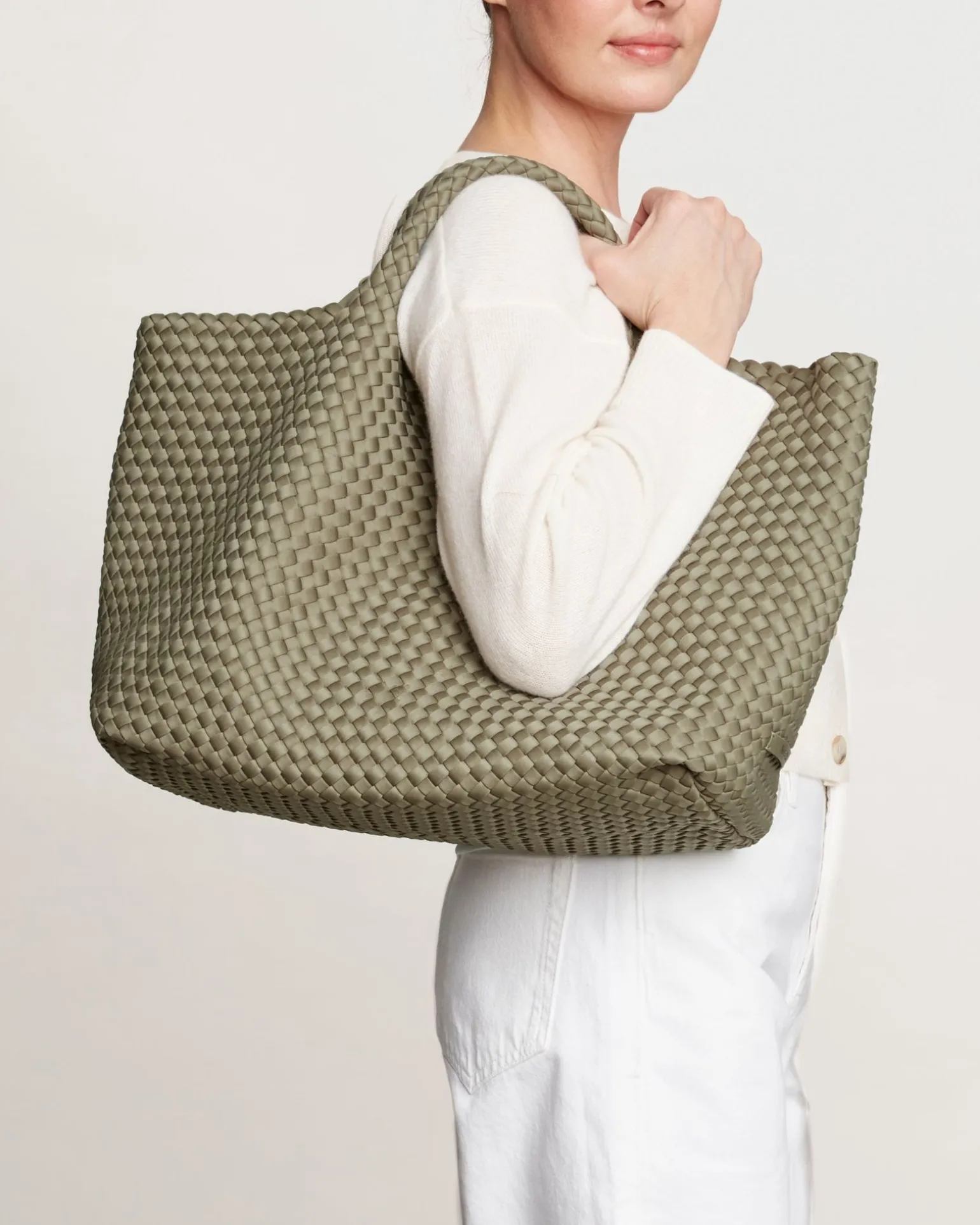 Totes<NAGHEDI St. Barths Large Tote Olea