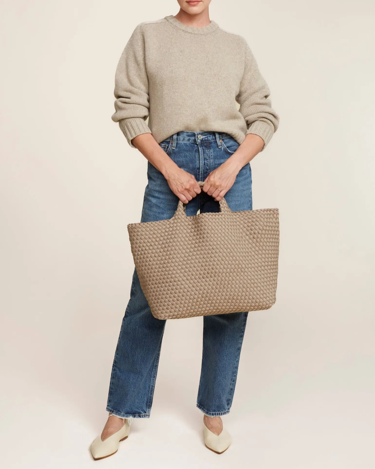 Totes<NAGHEDI St. Barths Large Tote Cashmere