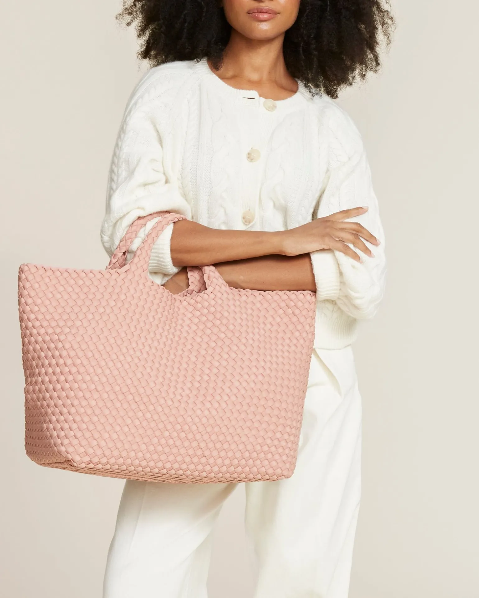 Shoulder Bags<NAGHEDI St. Barths Large Tote Dusk