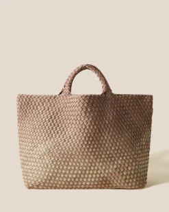 Totes<NAGHEDI St. Barths Large Tote Graphic Ombre Bronzed