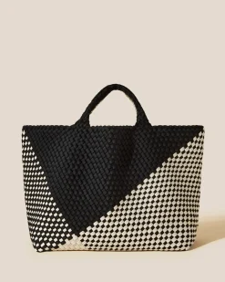 Totes<NAGHEDI St. Barths Large Tote Graphic Geo Indio