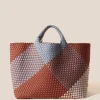 Totes<NAGHEDI St. Barths Large Tote Graphic Geo Taos