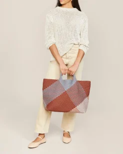 Shoulder Bags<NAGHEDI St. Barths Large Tote Graphic Geo Taos