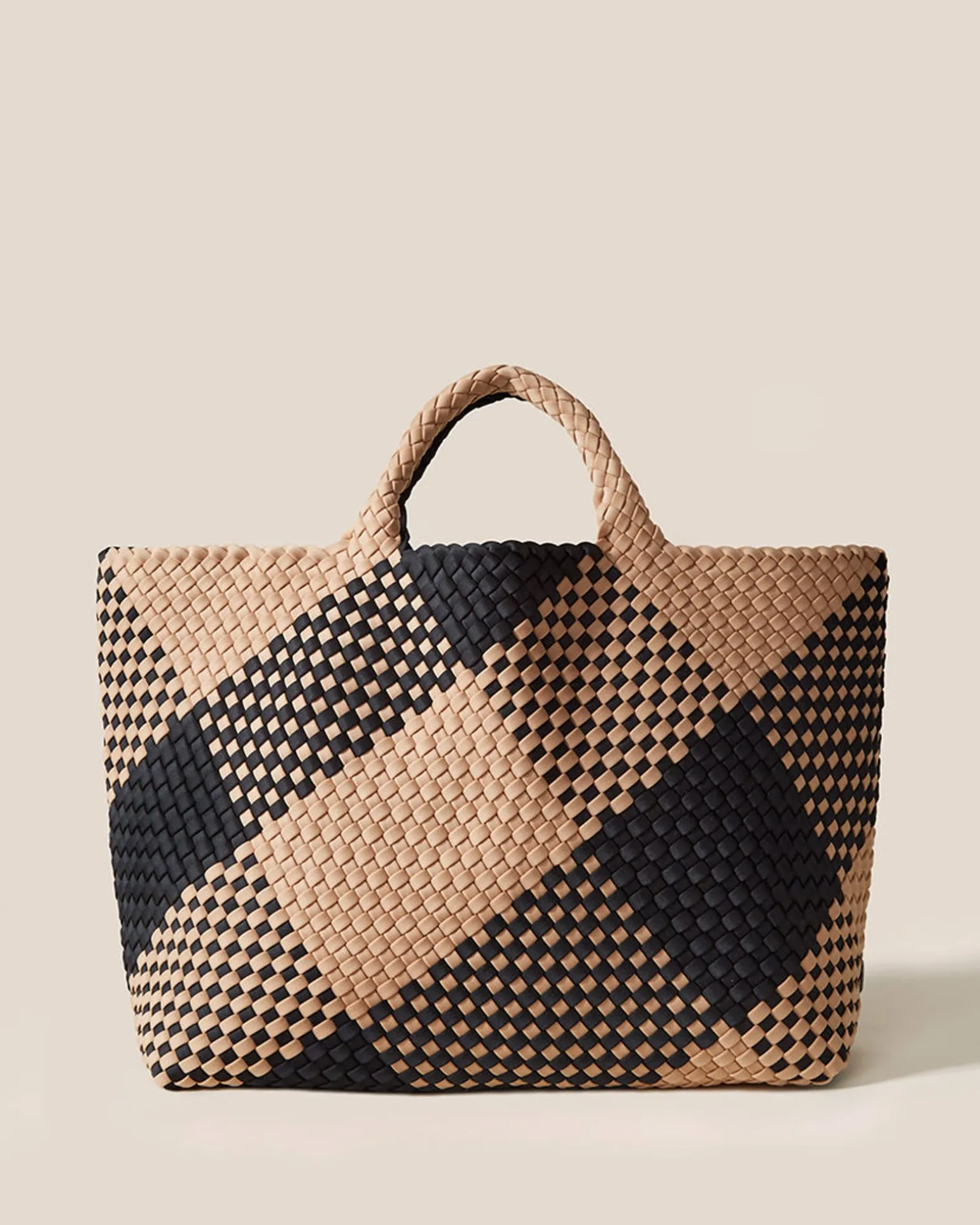Shoulder Bags<NAGHEDI St. Barths Large Tote Plaid Cabana
