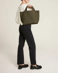 Totes<NAGHEDI St. Barths Medium Tote Olive