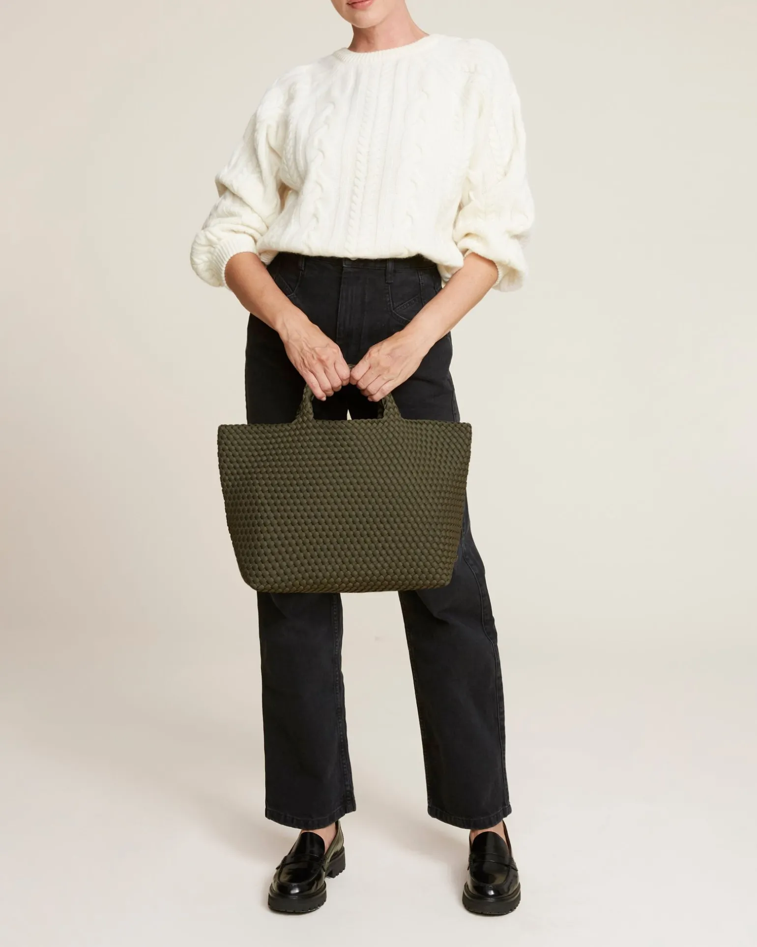 Totes<NAGHEDI St. Barths Medium Tote Olive