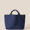 Shoulder Bags<NAGHEDI St. Barths Medium Tote Ink Blue