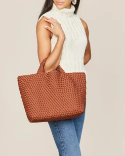 Shoulder Bags<NAGHEDI St. Barths Medium Tote Adobe