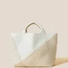 Shoulder Bags<NAGHEDI St. Barths Medium Tote Graphic Geo Athena