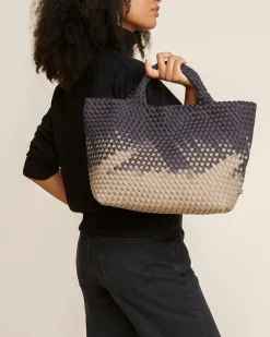 Shoulder Bags<NAGHEDI St. Barths Medium Tote Graphic Ombre Mahal