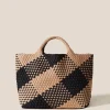 Totes<NAGHEDI St. Barths Medium Tote Plaid Cabana