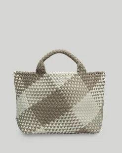 Totes<NAGHEDI St. Barths Medium Tote Plaid Santa Fe