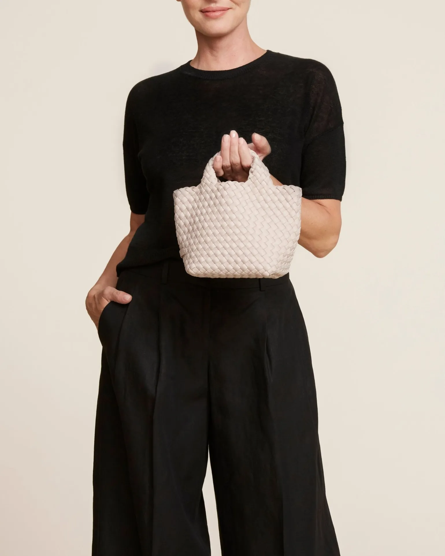 Totes<NAGHEDI St. Barths Petit Tote Shell Pink