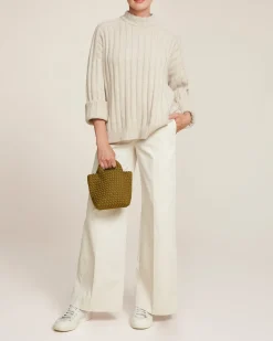 Totes<NAGHEDI St. Barths Petit Tote Golden