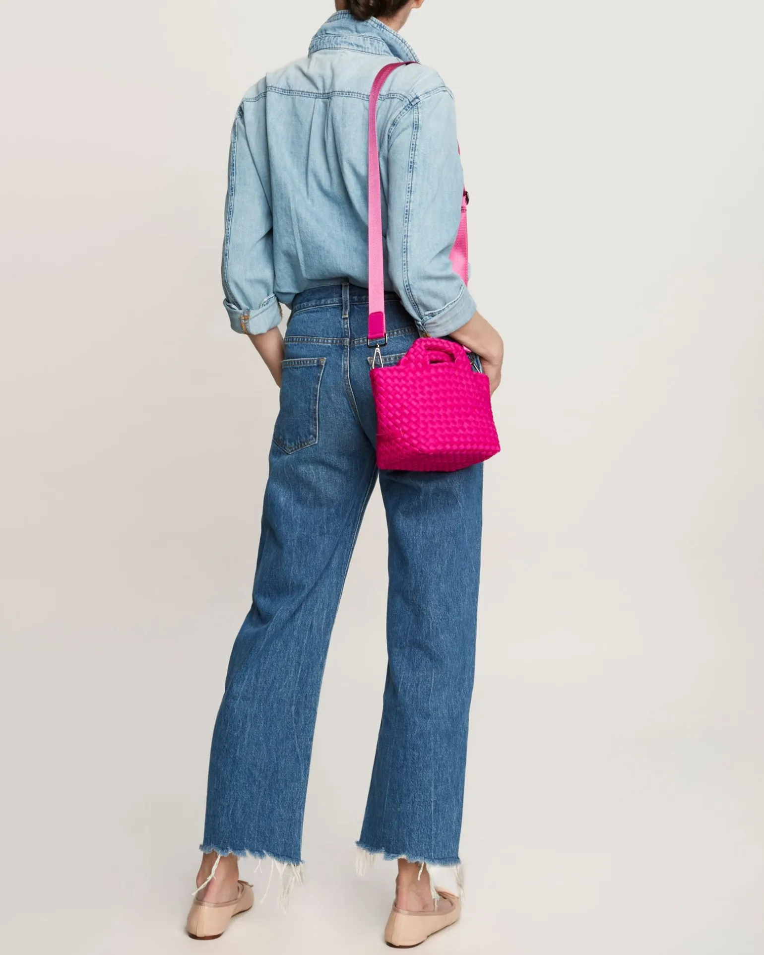 Crossbodies<NAGHEDI St. Barths Petit Tote Miami Pink