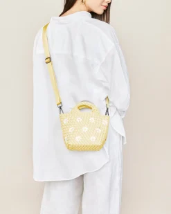 Totes<NAGHEDI St. Barths Petit Tote Daisy Blossom
