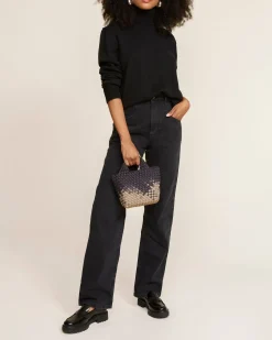 Totes<NAGHEDI St. Barths Petit Tote Graphic Ombre Mahal
