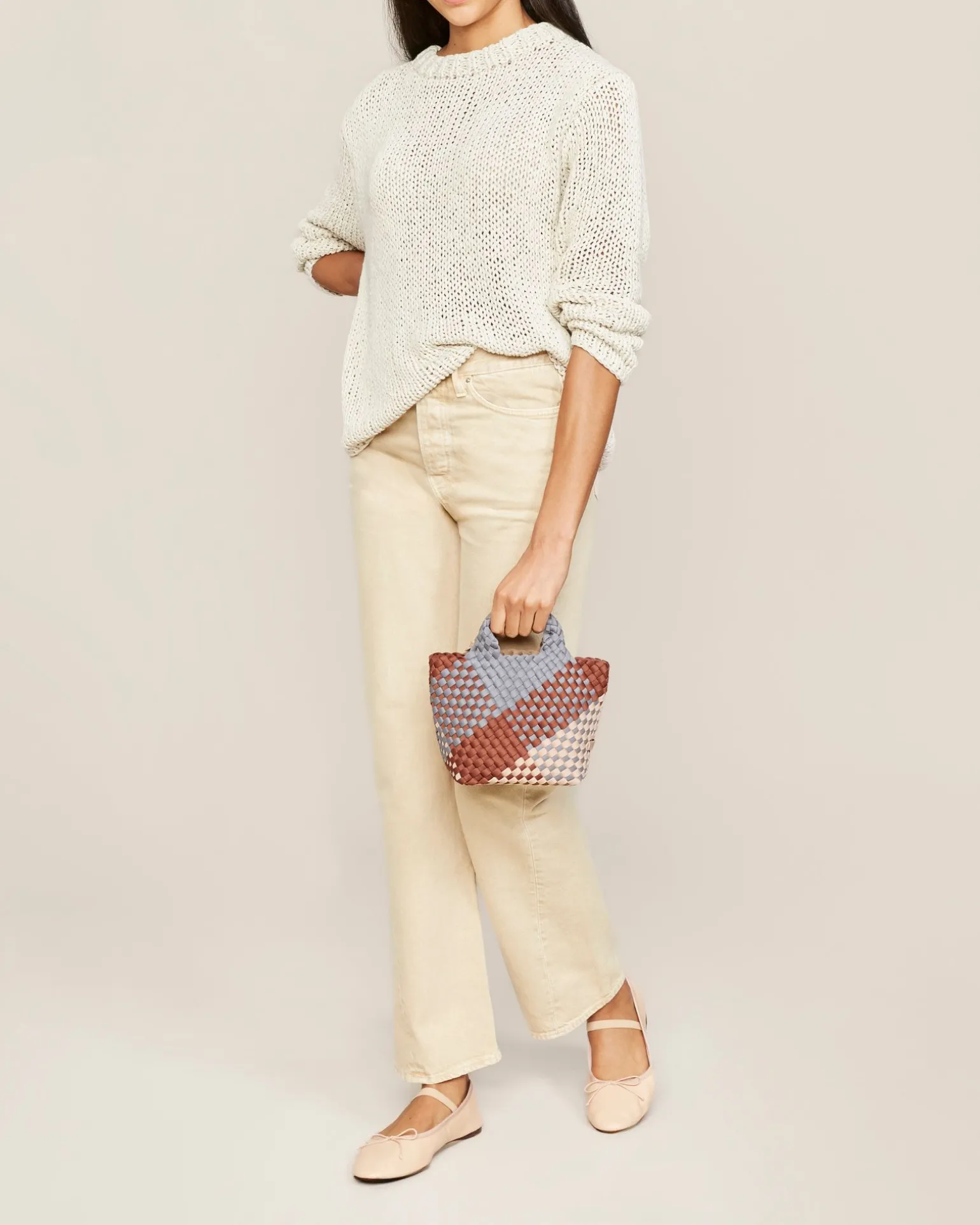 Totes<NAGHEDI St. Barths Petit Tote Graphic Geo Taos
