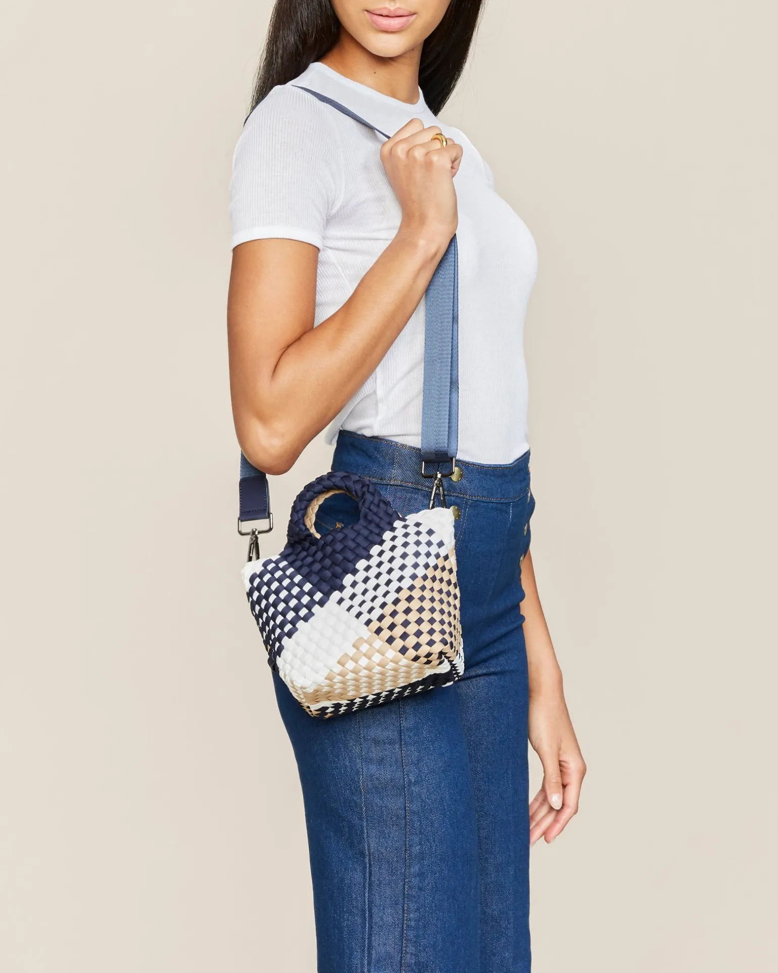 Crossbodies<NAGHEDI St. Barths Petit Tote Graphic Geo Somerset
