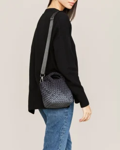 Crossbodies<NAGHEDI St. Barths Petit Tote Graphic Ombre Basalt